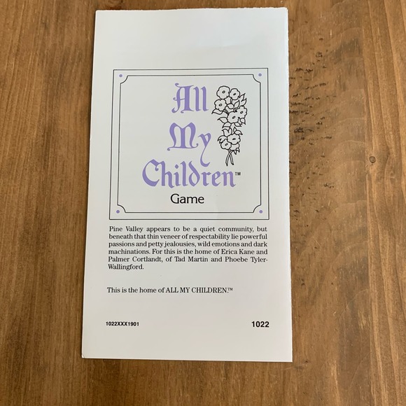 1985 All My Children Vintage Board Game of Romance & Intrigue by TSR Complete - Picture 9 of 13